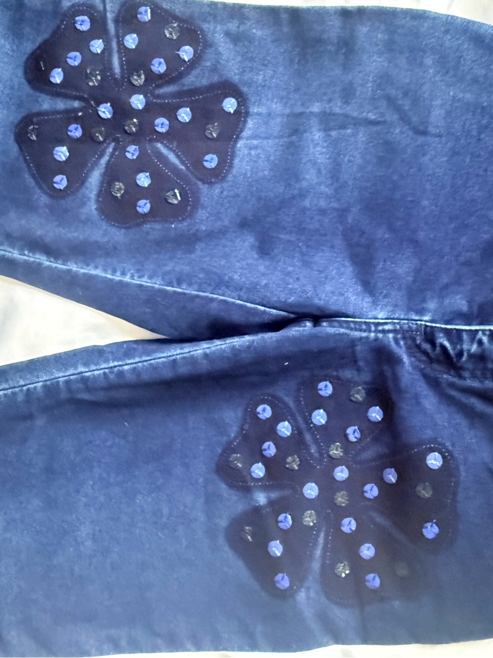 Moschino Jeans Dark Blue Embellished Women’s ***New without tags - Picture 4 of 6